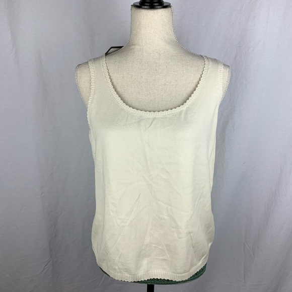St. John ivory top - Picture 1 of 7